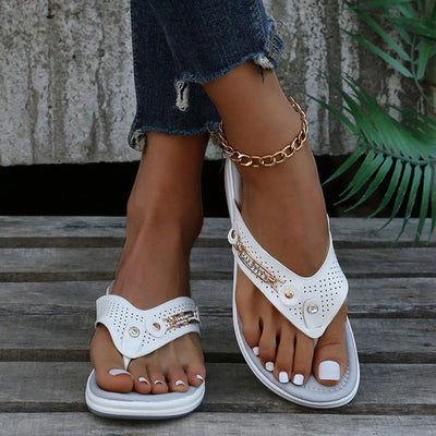 Dames Sandalen – Orthopedisch Comfort – Ademend Ontwerp – Platte Zool – Tienmodel