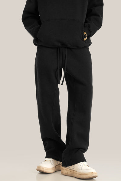 Heren Sweatpants – Relaxed Fit – Zachte Fleece – Verstelbare Taille – Met Zakken