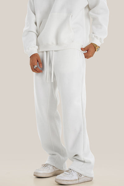 Heren Sweatpants – Relaxed Fit – Zachte Fleece – Verstelbare Taille – Met Zakken