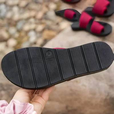 Dames Sandalen – Open Teen – Ademend Mesh – Verstelbare Bandjes – Comfort Voetbed
