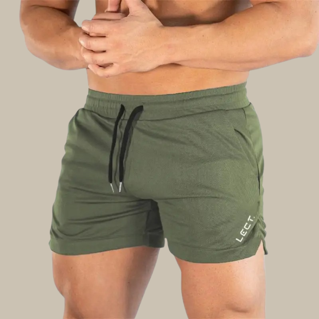 Heren Zwemshort – Slim Fit – Ademend Sneldrogend – Met Zakken en Trekkoord