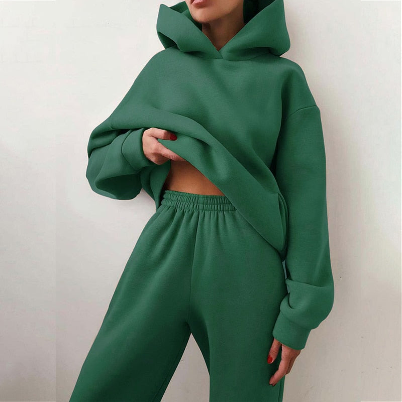 Dames Hoodie – Oversized Pasvorm – Zachte Knit – Casual Lounge Look