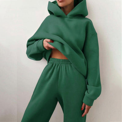 Dames Hoodie – Oversized Pasvorm – Zachte Knit – Casual Lounge Look