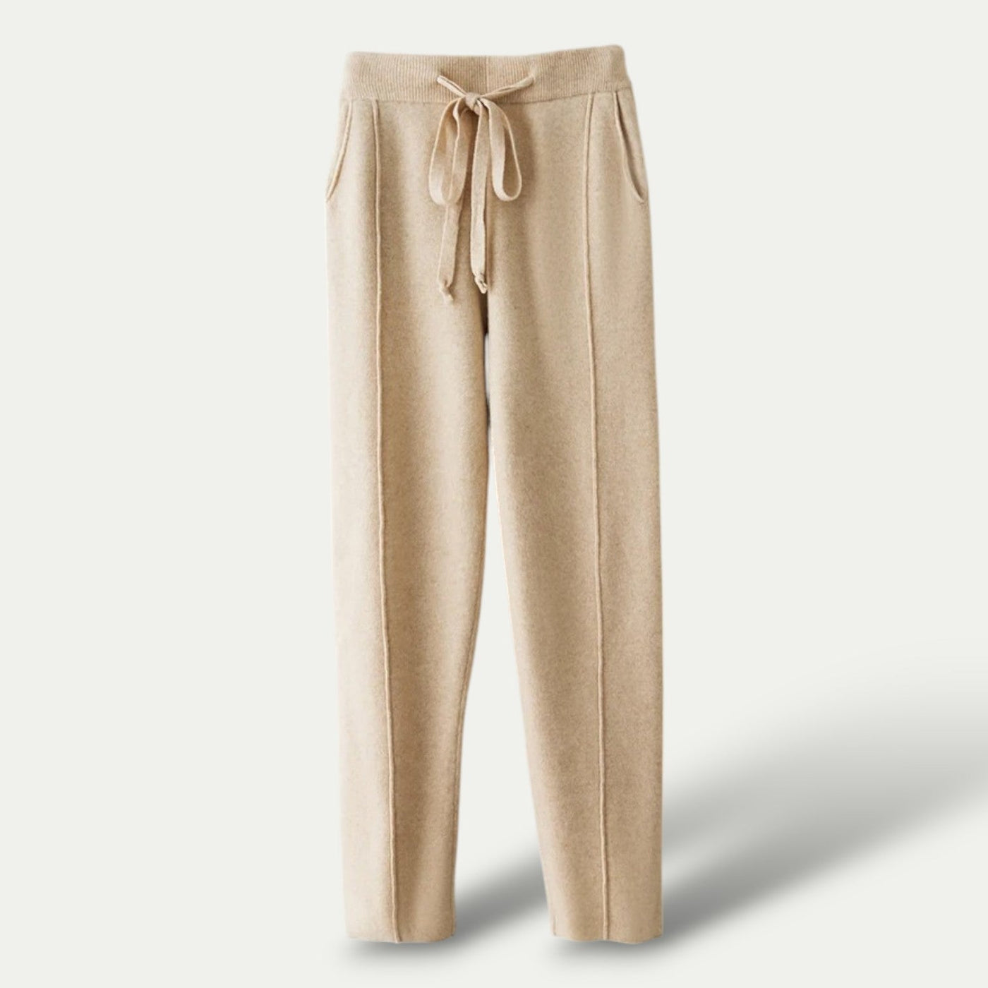 Unisex broek – Relaxte pasvorm – Zacht luxe materiaal – Trekkoord taille – Volledige lengte
