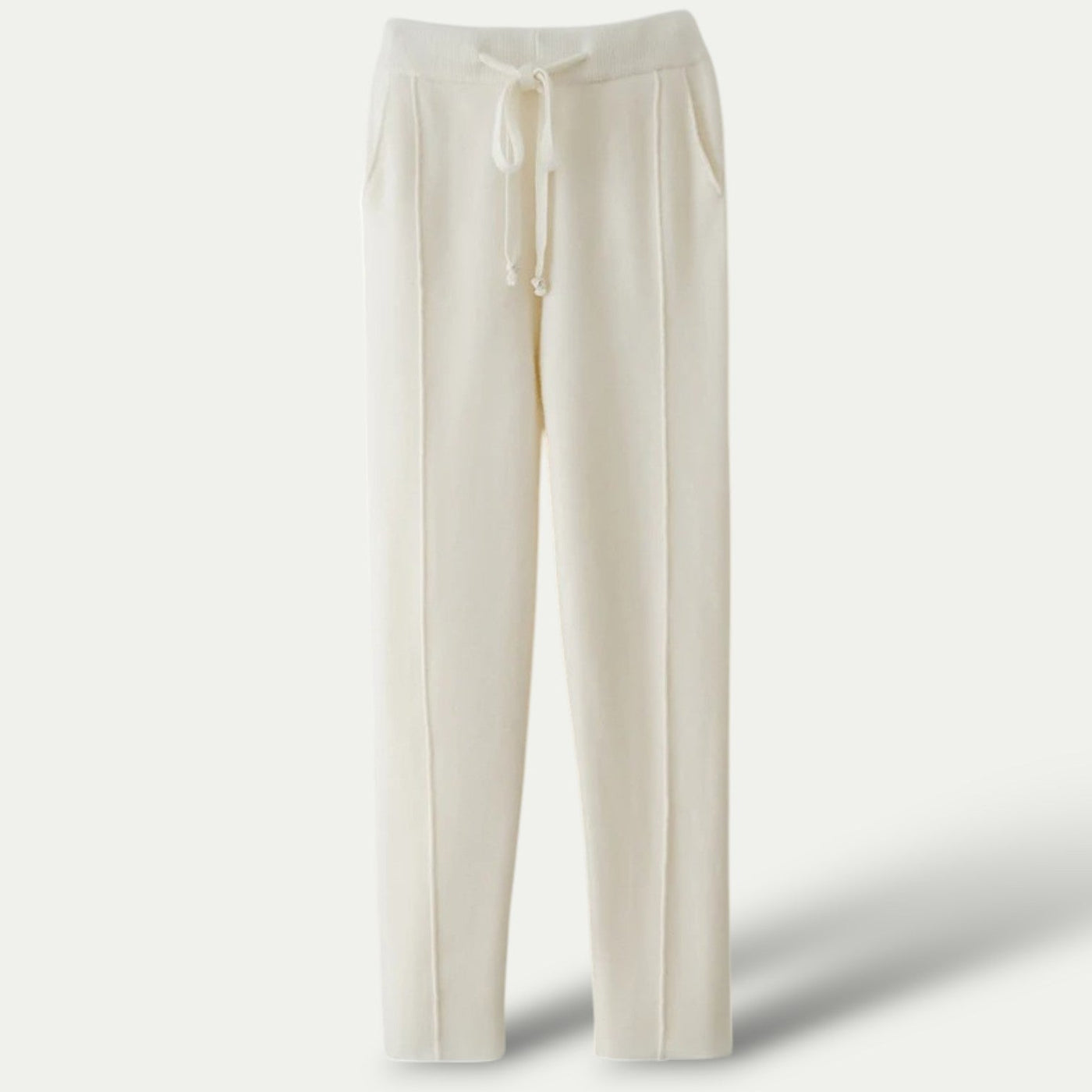 Unisex broek – Relaxte pasvorm – Zacht luxe materiaal – Trekkoord taille – Volledige lengte
