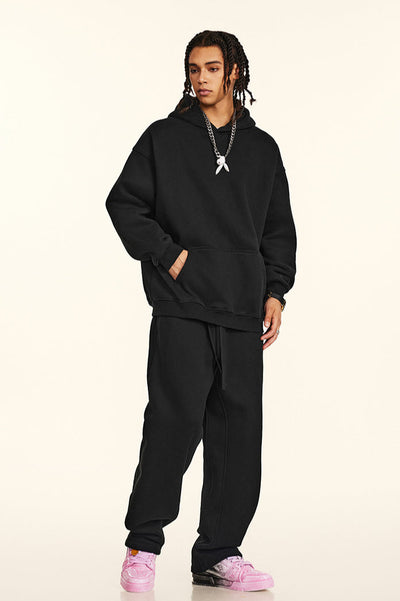 Heren Sweatpants – Relaxed Fit – Zachte Fleece – Verstelbare Taille – Met Zakken