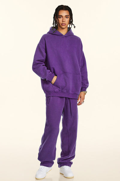 Heren Sweatpants – Relaxed Fit – Zachte Fleece – Verstelbare Taille – Met Zakken