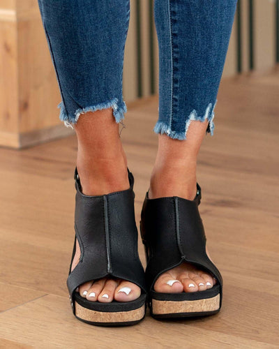 Dames sandalen – Ergonomische pasvorm – Kurken zool – Open teen – Strappy design